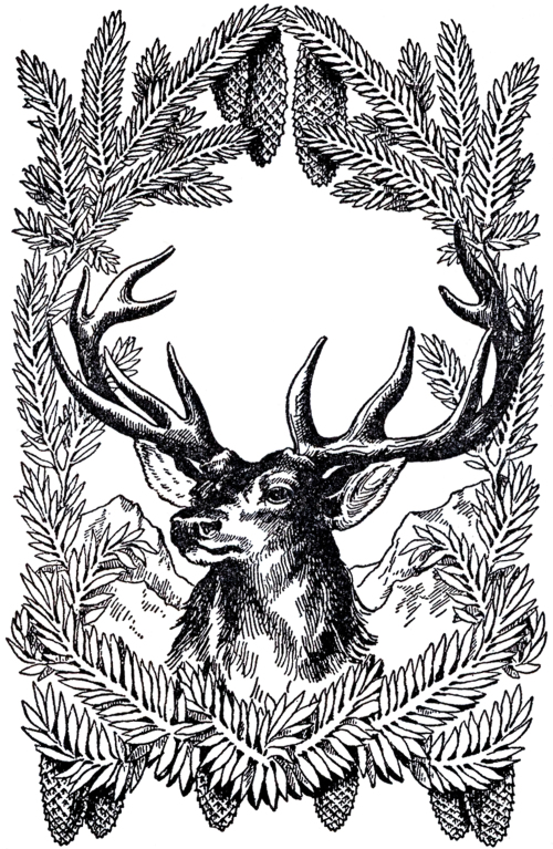 Vintage-Christmas-Deer-Image-GraphicsFairy