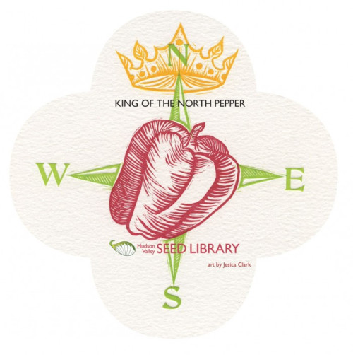 Another beautifully designed seed package from Hudson Valley Seed Library.