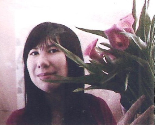 Lisa Repka - her first "selfie" - at Manitou Springs Arcade Photo Booth!