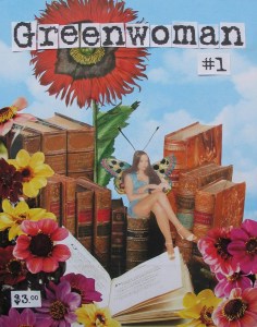 The artwork for my very first zine! You can still get a copy of it on my Greenwoman Magazine website.