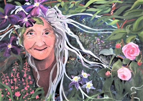 2020 The Goddess Flora as Crone_Lisa_Lister